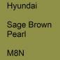 Preview: Hyundai, Sage Brown Pearl, M8N.